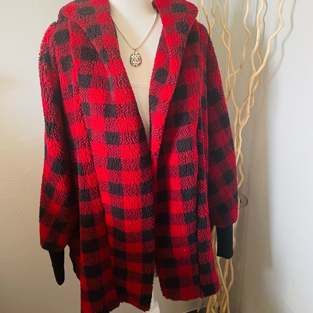 HYFVE Buffalo Check Hooded Jacket